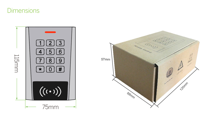 Bluetooth Metal Access Control