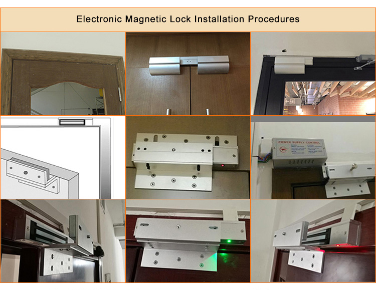 Magnetic gate lock for external gates