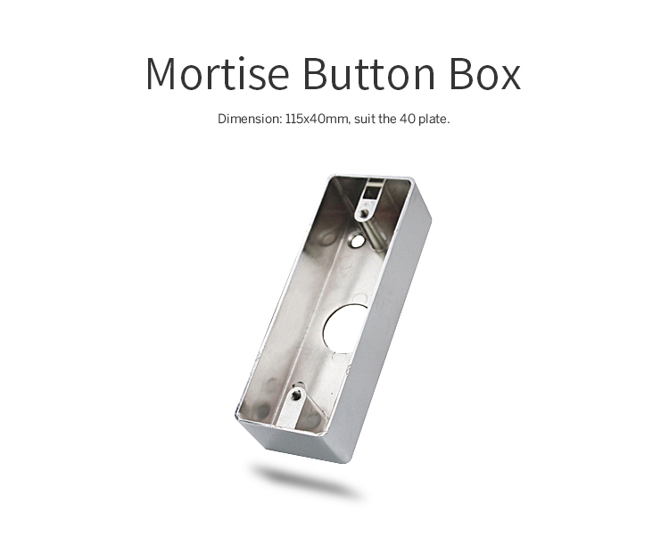 Mortise Button Box