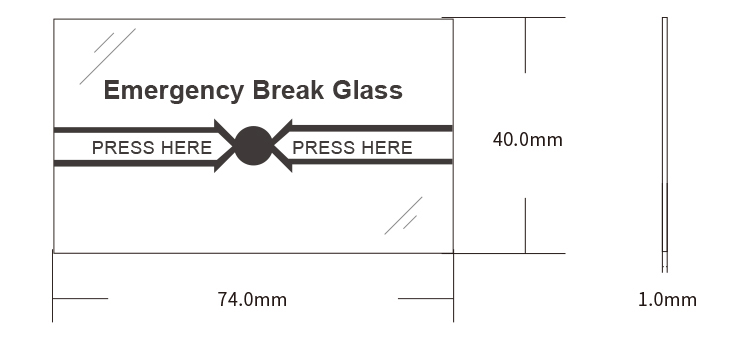 Emergency Break Glass parts