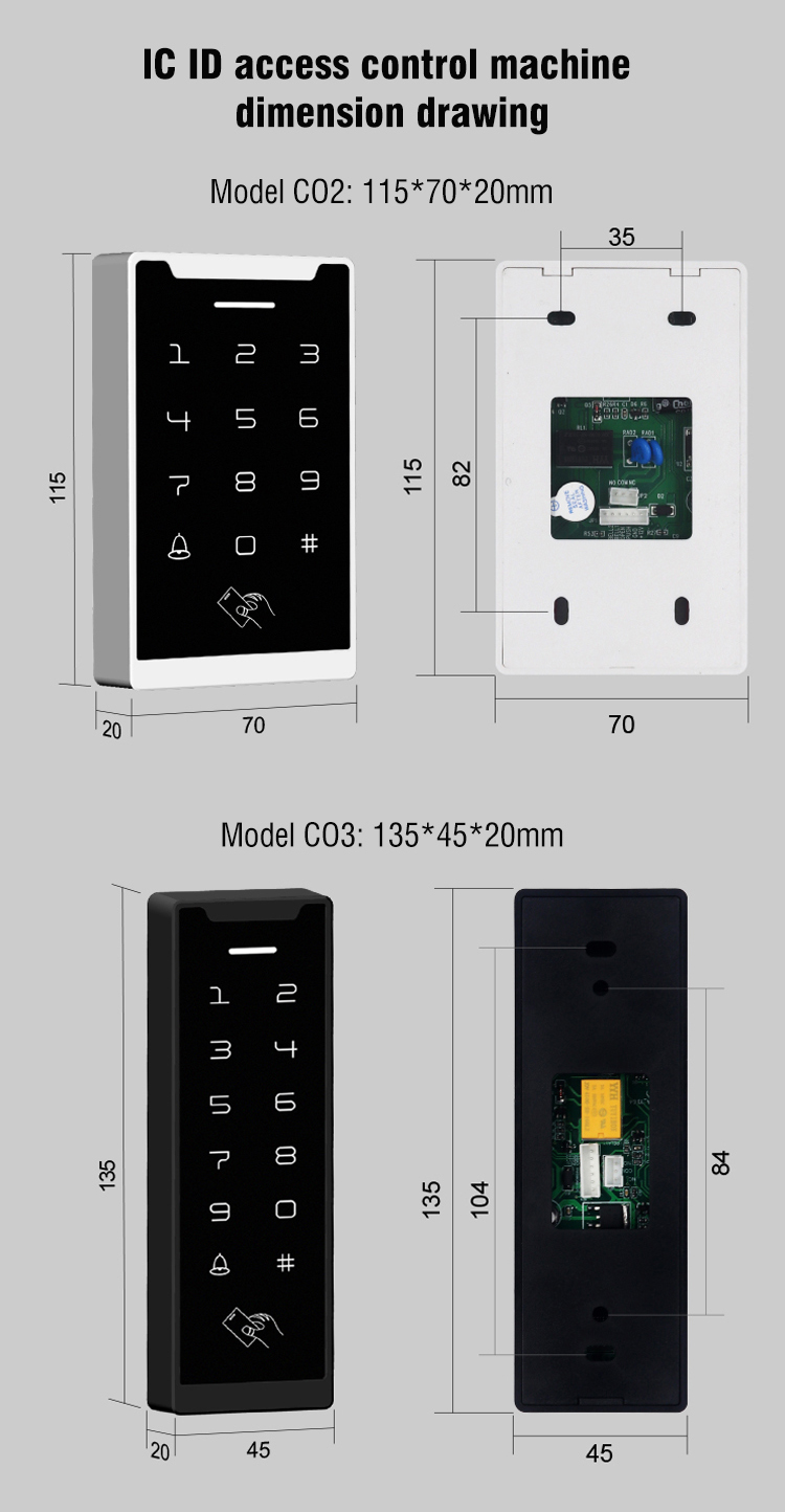 Touch Keypad Access Controller