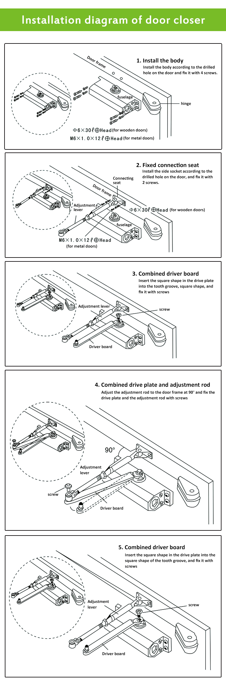 Hydraulic Door Closer