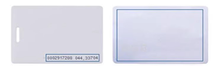 Tarjetas RFID para copiar etiqueta clonada