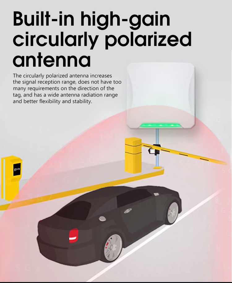 Sistema de control de acceso UHF