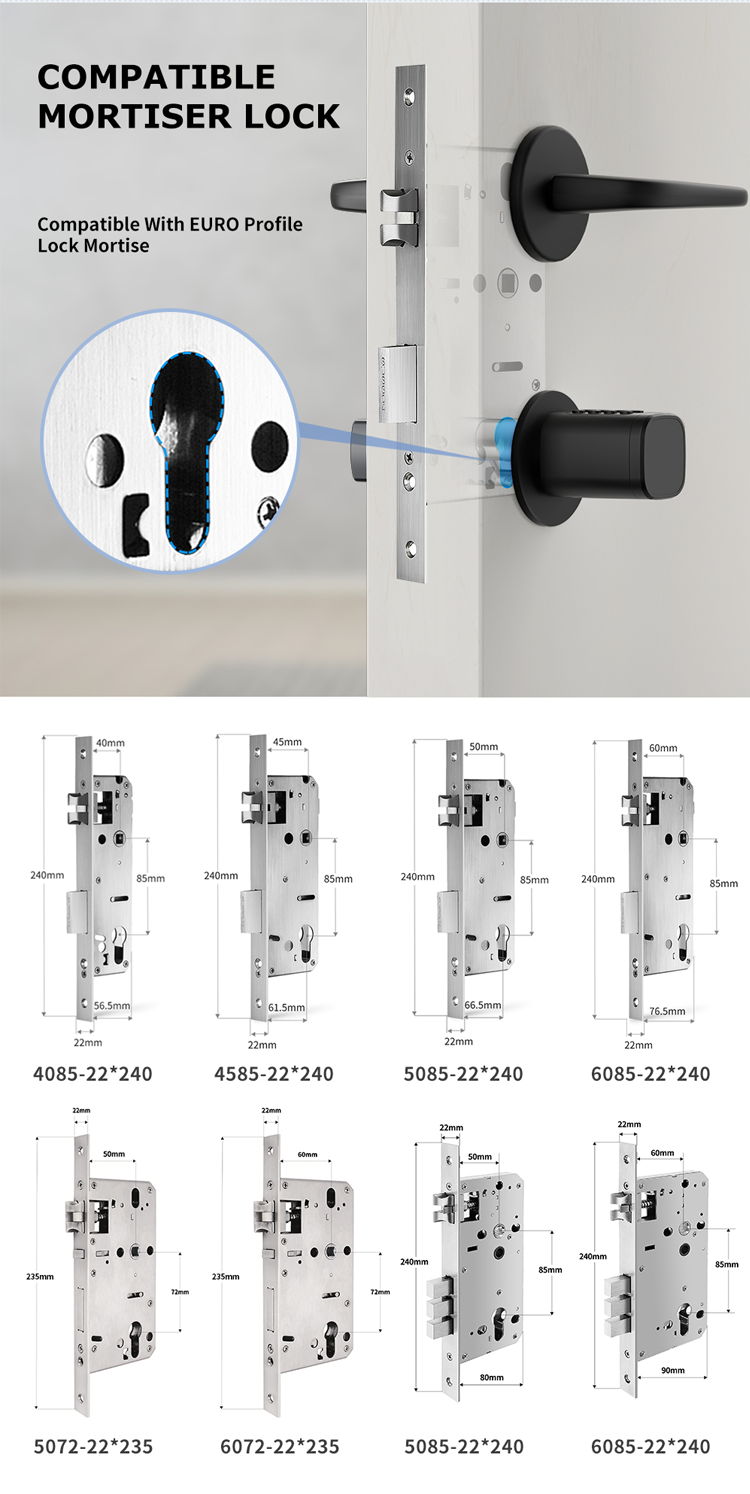 Tuya bluetooth Smart Cylinder Lock 