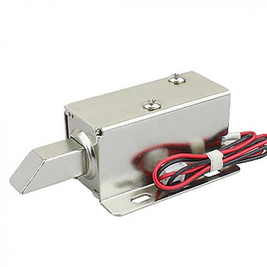 Cerradura electromagnética pequeña Dc6v 12v Mini cerrojo eléctrico Montaje  de liberación Control de acceso Cerradura eléctrica