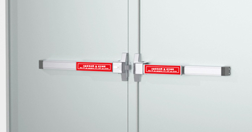 Características funcionales de la cerradura de salida de incendios cerradura de barra de empuje de escape
