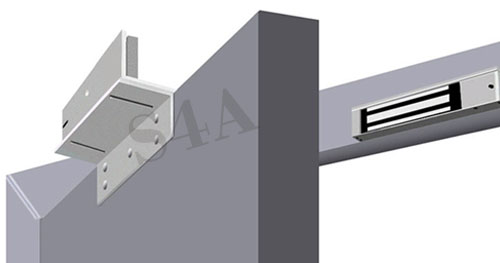 El principio de funcionamiento y el método de instalación de la cerradura magnética.