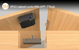  RFID cerraduras de armario Con APLICACIÓN TTlock 