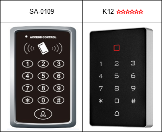 control de acceso rfid comparado k12 y sa-0109